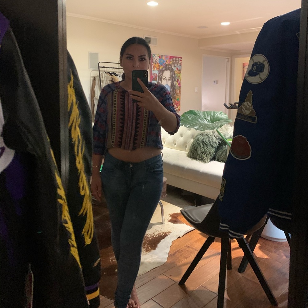 Angie Printed Top - Picture 6 of 6